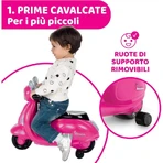 Chicco vespa primavera rosa - cavalcabile per bambini 1-3 anni