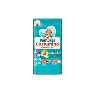 Pampers – pieluchy do pływania – 10 sztuk, rozmiar 5–6 (14+ kg)