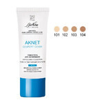 Aknet Comfort Cover 101 Elfenbeinfarbene Grundierung für akneanfällige Haut, 30ml, Bionike