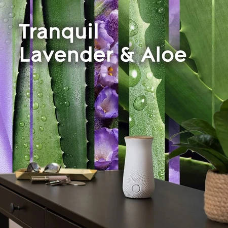 Glade Tranquil Lavender & Aloe - 2 navullingen voor een geurverspreider