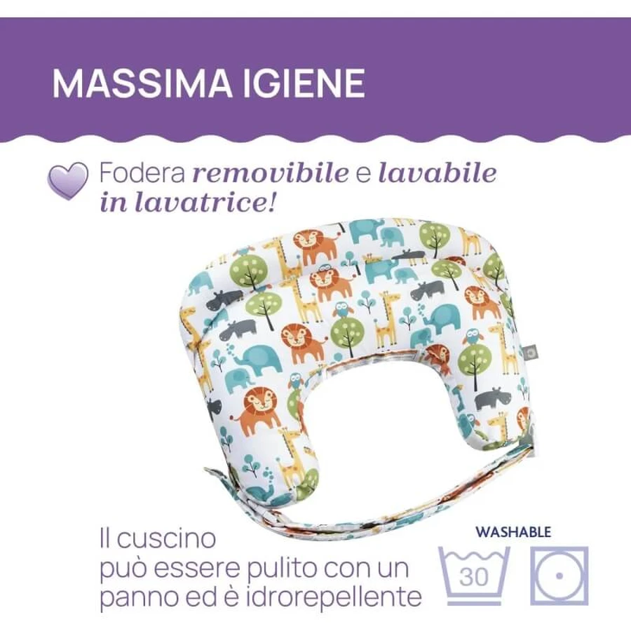 Artsana Boppy Deluxe - Wild Flowers borstvoedingskussen