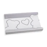 Italbaby Matisse PVC Changing Table - Gray with Built-in Pocket, 81 x 49 x 10 cm