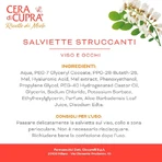 Receta de belleza Cupra Wax: 20 toallitas desmaquillantes faciales