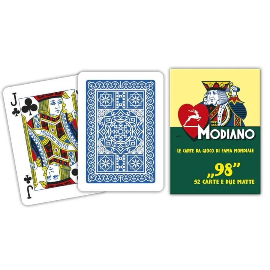 Modiano Poker 98 Blue – Spielkarten