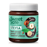 Sweet&Safe intensive Kakao- und Haselnusscreme, gesüßt mit Stevia, 220 g, Sly Nutritia