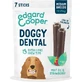 Edgard & Cooper Doggy Dental – roślinne pałeczki dentystyczne dla psów średniej wielkości, o smaku truskawkowo-miętowym, 160 g