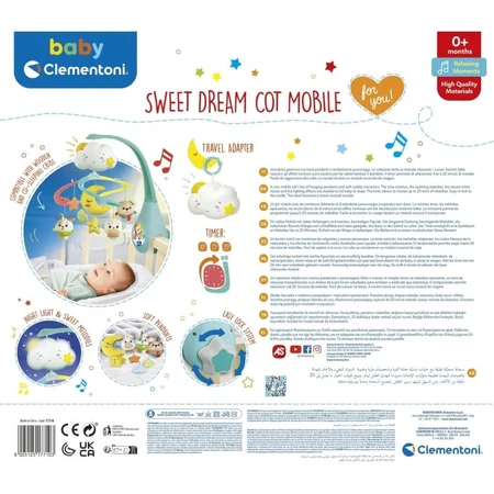Clementoni Sweet Cloud Kinderbett – Mobile