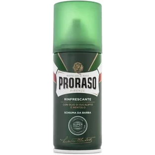 Proraso for All Beards – Erfrischender und belebender Rasierschaum mit Eukalyptusöl und Menthol, 100 ml