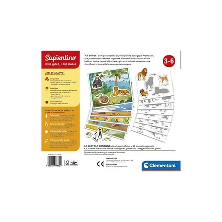 Clementoni Animals – een educatief spel geïnspireerd op de Montessori-methode