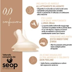 Suavinex Zero Zero Medium 0m+ - Biberón anticólicos con flujo ajustable, 180 ml