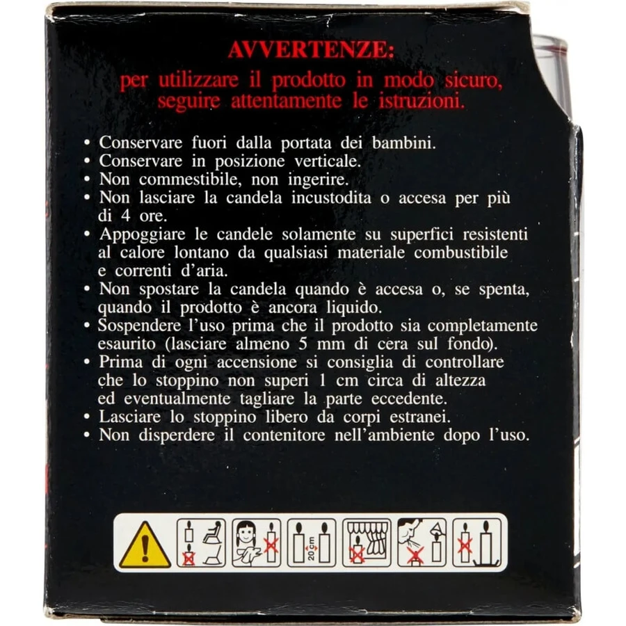 Relevi Candela profumata profumazioni assortite 120 g