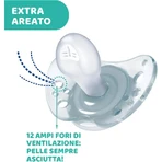 Chicco Physio Air Lumi 6–16 meses – 2 chupetes de silicona – colores variados