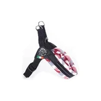 Tres correas Easy Fit: correa ajustable para el pecho y la circunferencia, talla 1, naranja neón