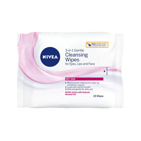 Nivea Visage Feine Reinigungstücher x 25 Stück 81906