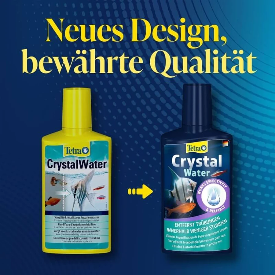 Tetra Crystalwater - Clarificador para acuarios de agua dulce, 250 ml