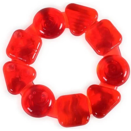 Cangaroo Ring-Shaped Teether - Red