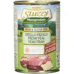 Stuzzy Puppy monoproteină din carne proaspătă de vițel – hrană completă pentru pui, 400 g