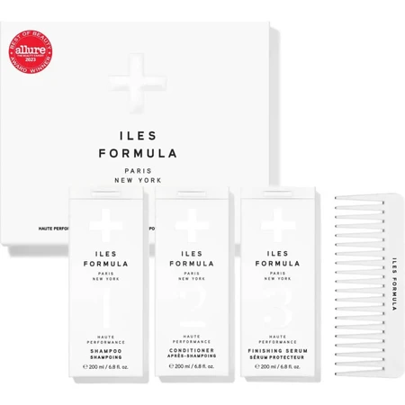 Collection Signature Iles Formula - Coffret cadeau de soins capillaires revitalisants