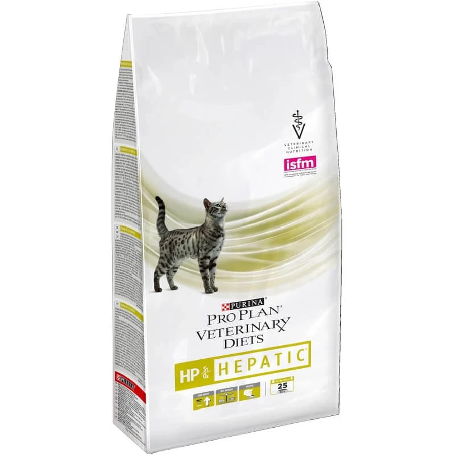 Purina Pro Plan Veterinary Diets HP Hepatic - Complete Dietary Food for Adult Cats, 1.5 kg