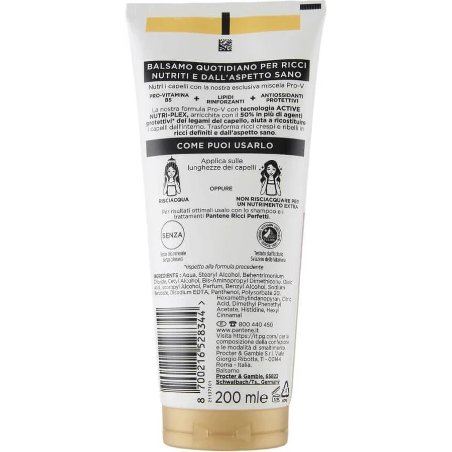 Pantene Perfect Curls - Voedende conditioner 200 ml