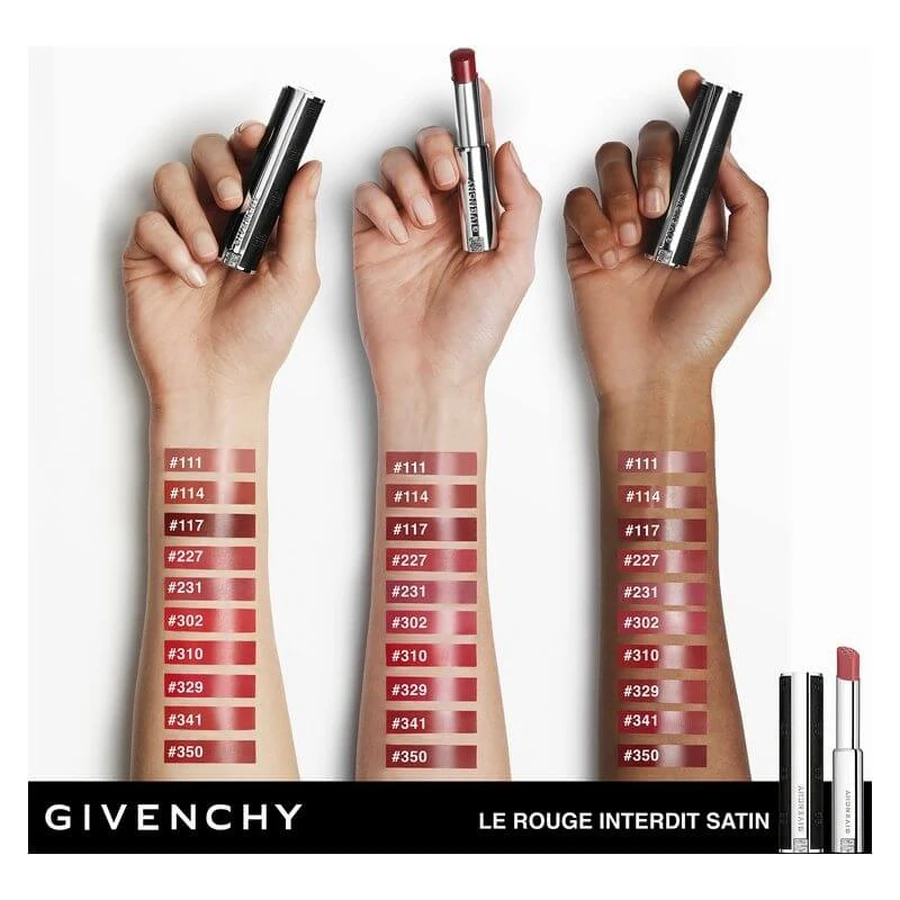 Givenchy Le Rouge Interdit Satin - Lippenstift nr. 227 Rose Infusé
