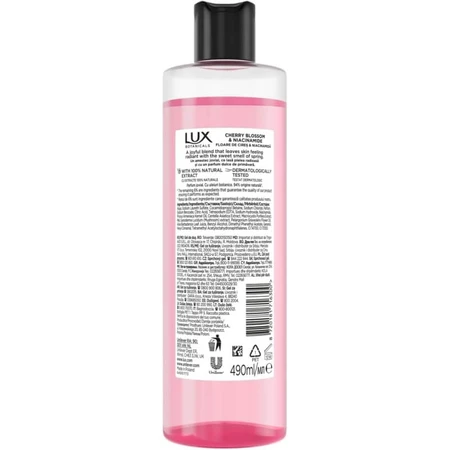 Lux Kirschblüte & Niacinamid – Aufhellendes Duschgel 490 ml