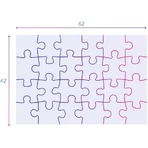 Clementoni Supercolor - Maxi-puzzel met 24 stukjes: Mickey en zijn vrienden