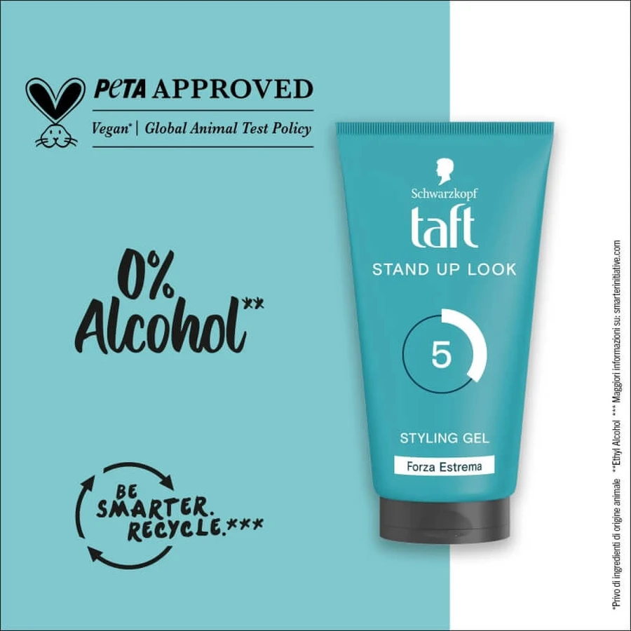 Schwarzkopf Taft stand up look - gel per capelli 150 ml