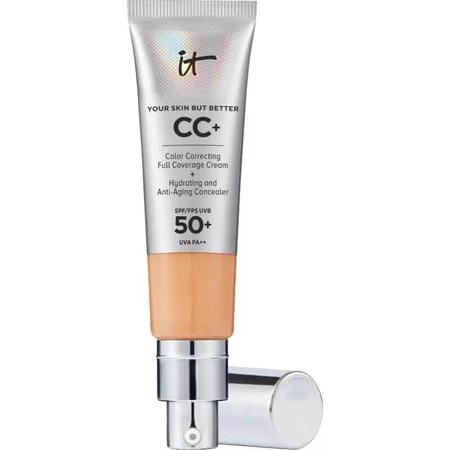 It Cosmetics CC+ Full Coverage Cream LSF 50+ – Flüssige Foundation – Neutral Tan