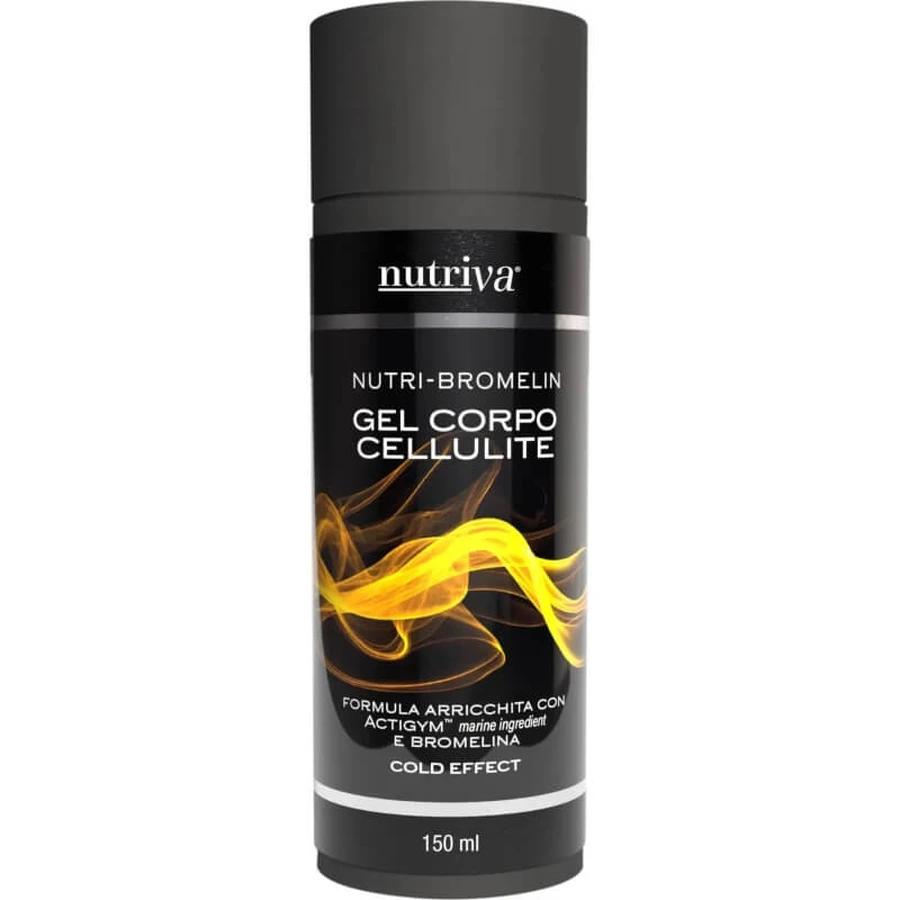 Nutriva nutri-bromelin gel pentru corp împotriva celulitei 150 ml