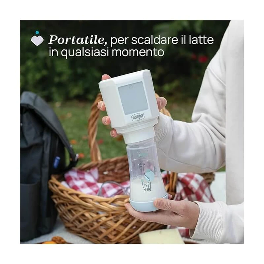 Calentabiberones Chicco: modelo portátil 2 en 1 con esterilizador, carga USB-C y compatibilidad universal