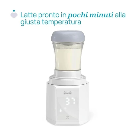 Calentabiberones Chicco: modelo portátil 2 en 1 con esterilizador, carga USB-C y compatibilidad universal