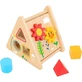 Tooky Toys Holz-Aktivitätsdreieck ab 12 Monaten