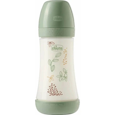 Chicco perfect 5 eco+ - biberon flusso medio 240 ml verde