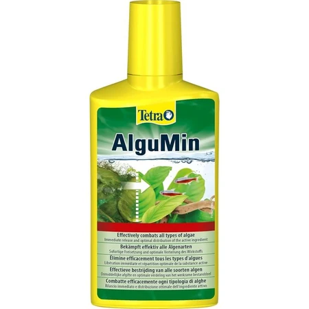 Tetra Algumin - tratament complet împotriva algelor în acvariile cu apă dulce, 250 ml