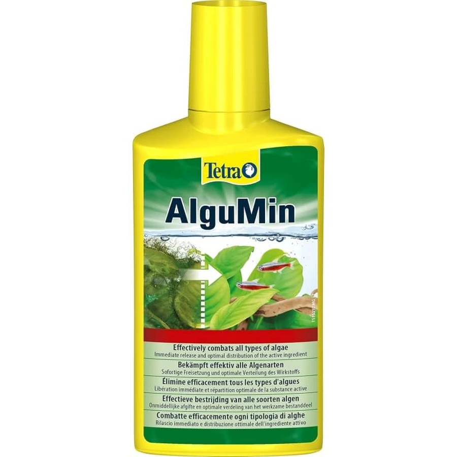 Tetra Algumin - tratament complet împotriva algelor în acvariile cu apă dulce, 250 ml