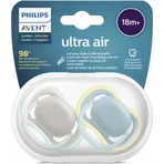 Avent Ultra Air 18m+ - 2 siliconen fopspenen - neutraal