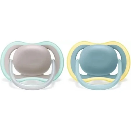 Avent Ultra Air 18m+ - 2 siliconen fopspenen - neutraal