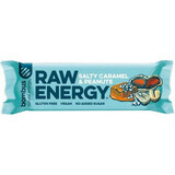 Raw Enegry energy bar with caramel carat, 50 g, Bombus