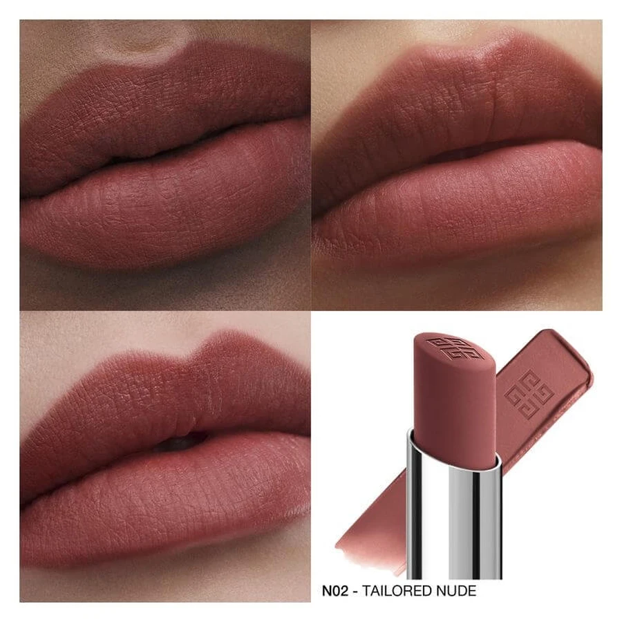 Givenchy Le Rouge Velvet Matte – ruj nr. 02 Tailored Nude