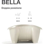 Okbaby Bella - vaschetta per bagnetto 0-12 m bianco