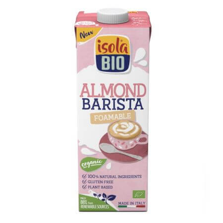 Bio-Mandel-Barista-Getränk, 1 Liter, Isola Bio