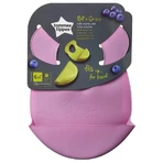 Tommee Tippee Roll 'n' Go - Siliconen slabbetje met opvangzakje voor kruimels, vanaf 6 maanden - Diverse kleuren
