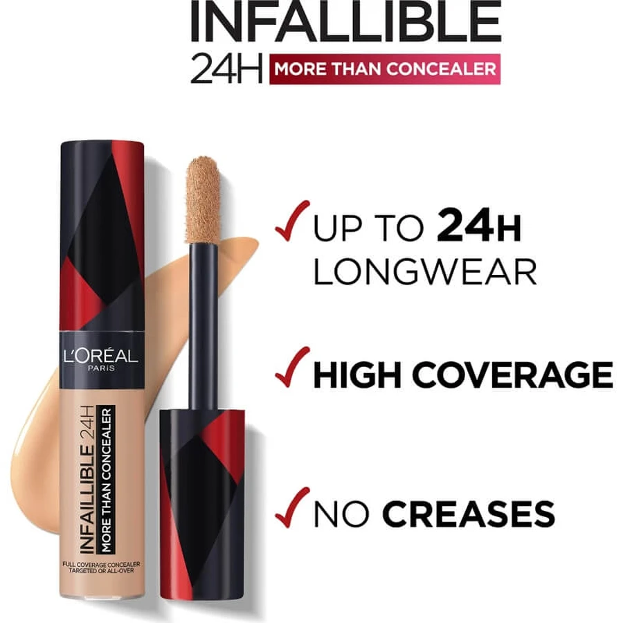 L'Oréal Paris Infaillible More Than Concealer - Liquid Concealer No. 326 Vanilla