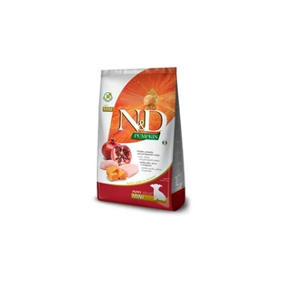 Farmina N&amp;d Pumpkin Mini Puppy Huhn, Kürbis &amp; Granatapfel – Alleinfuttermittel für Welpen und säugende Hündinnen, 2,5 kg