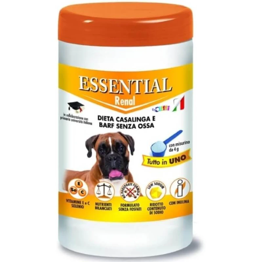 Essential Cane Renal - Aanvullend hondenvoer voor gezonde nieren, 650 g