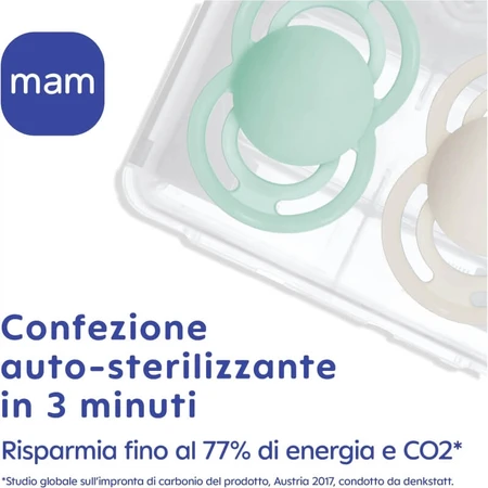Mam Perfect 16m+ - suzetă din silicon neutru