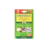 Orphea Salvalana drawer and closet sheets with the scent of Virginia cedarwood, 12 sheets