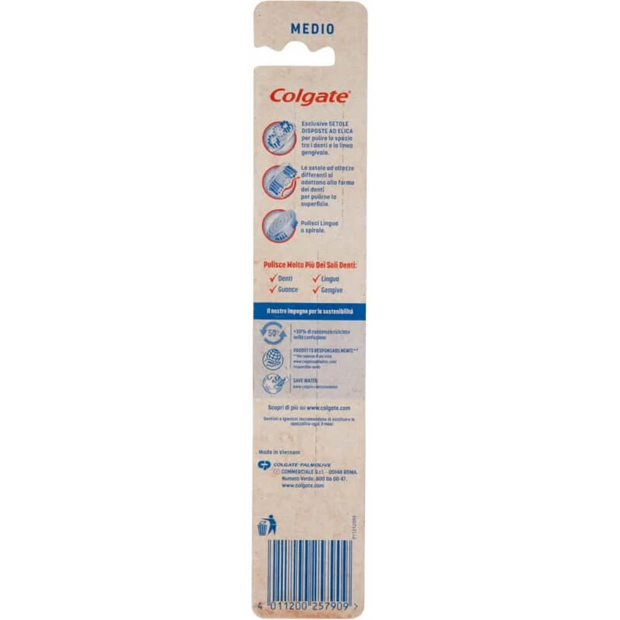 Colgate Sensation Twister Toothbrush + Bristle Cover