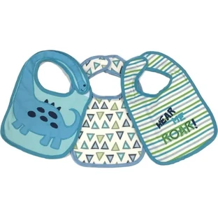 Cangaroo Tippy - Set van 3 slabbetjes - Blauw
